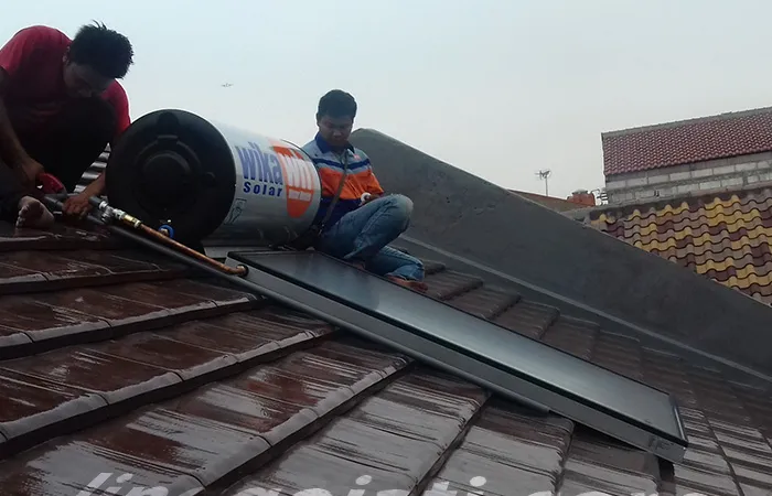 Wika Solar Water Heaters Bp Yusuf Ateh - Bintara Jaya pasang yusuf ateh